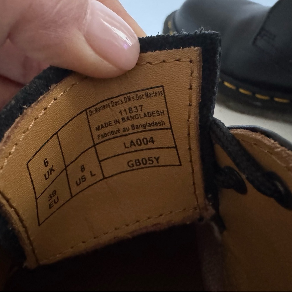 Doc Martens 1461 Oxford Women’s Size8 - Picture 6 of 7